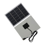 3W 5V Solar Charging Panel Type-C Solar Power Supply for 3.7V-5V Battery Charging, Security Monitoring Devices