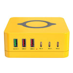 WLX-963L Multi-Port Ladestation PD 65W Hurtigoplader til bærbar computer/tablet/telefon Trådløs opladningsdock