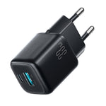 JOYROOM JR-TG7 PD QC3.0 30W Fast Charger USB-C + USB-A Dual Port Power Adapter for Phone Tablet