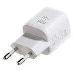 JOYROOM JR-TG7 PD QC3.0 30W Fast Charger USB-C + USB-A Dual Port Power Adapter for Phone Tablet
