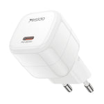 YESIDO YC102 PD 20W USB-C GaN Fast Charging Block Portable Single Port Wall Charger for iPhone / Samsung / Google, EU Plug