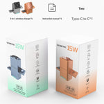 W10 3-i-1 magnetisk trådløs oplader 15W hurtigopladningsstander til iPhone Samsung Telefon Ur Høretelefoner