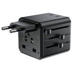 ACEFAST Z11 global rejseadapter 2500W stikkontakt 2 USB-porte EU Storbritannien USA Australien stikadapter til rejser