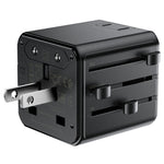ACEFAST Z11 global rejseadapter 2500W stikkontakt 2 USB-porte EU Storbritannien USA Australien stikadapter til rejser