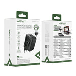 ACEFAST Z11 global rejseadapter 2500W stikkontakt 2 USB-porte EU Storbritannien USA Australien stikadapter til rejser