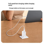 YESIDO YC157 Britisk stik QC 3.0 18W USB-A hurtigopladningsadapter vægoplader med 1 m USB-A til Type-C kabel