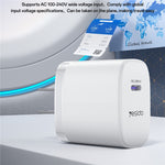 YESIDO YC20U US Plug PD 35W USB-C Wall Charger Fast Charging Adapter with 1m Type-C Cable for Laptop Phone