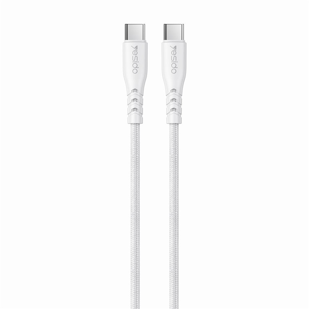 YESIDO YC18U US Plug PD 20W USB-C Fast Charging Adapter Wall Charger with 1m Type-C Cable for iPhone iPad