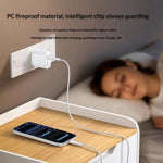 YESIDO YC18U US Plug PD 20W USB-C Fast Charging Adapter Wall Charger with 1m Type-C Cable for iPhone iPad