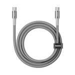 REMAX CA-25 45W GaN Rejseoplader Type-C + USB-A Foldbar Oplader med 1,2 m USB-C Kabel, EU Stik
