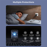 JOYROOM JR-TG8 45W GaN Charger USB-A + USB-C Dual Ports Fast Charging Adapter