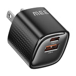 TOOCKI 33W Mini GaN Charger Dual Port USB-C+USB-A Fast Charging Power Adapter