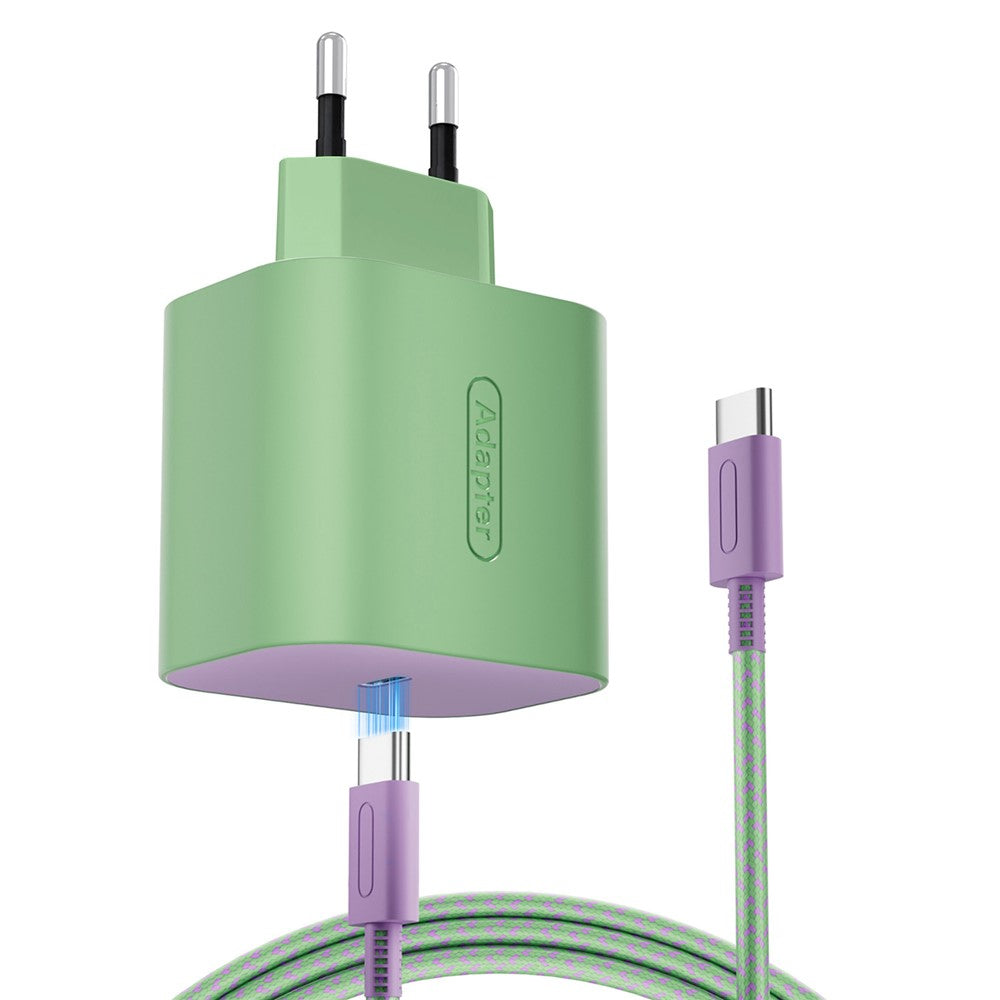 PD 60W Fast Charger for Nintendo Switch 2 / Lite / OLED Gaming Console Type-C Wall Charger with 6.6ft Cable
