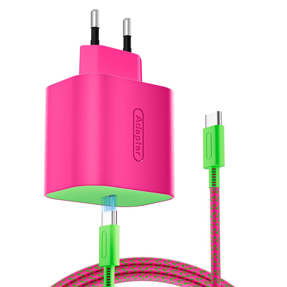 PD 60W Fast Charger for Nintendo Switch 2 / Lite / OLED Gaming Console Type-C Wall Charger with 6.6ft Cable