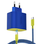 PD 60W Fast Charger for Nintendo Switch 2 / Lite / OLED Gaming Console Type-C Wall Charger with 6.6ft Cable