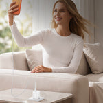 YESIDO YC116 PD 45W GaN Oplader Enkeltport Type-C Hurtigopladningsadapter med Flettet USB-C Kabel