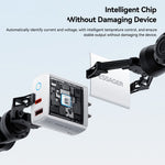 ESSAGER ES-CD55 20W Wall Charger Dual Port USB-A + Type-C Fast Charging Adapter for Phone