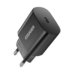 ESSAGER ES-CD38 25W USB-C Wall Charger PD Fast Charging Adapter for iPhone Samsung, EU Plug