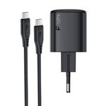 ACEFAST A119 PD 45W Mini GaN USB-C hurtigoplader sæt med 1,2 m USB-C-kabel, EU-stik