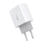 WEKOME WP-U53 20W PD Fast Charging Wall Charger USB-A + Type-C Dual Ports Travel Power Adapter