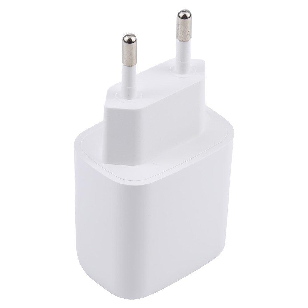 LZ-215A+C 20W QC3.0 USB + PD3.0 Type-C Dual Ports Fast Charging Travel Charger Power Adapter