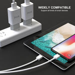 IVON AD-33 2.1A Mobile Phone USB Charger Travel Power Adapter Plug + 1m Micro USB Data Cable