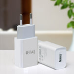 IVON AD-33 2.1A USB Charger Portable Travel Wall Adapter + 1m Type-C Data Cable