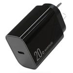 NORTHJO NOPD200601AU PD 20W Type-C Port Home Travel Wall Charger Fast Charging Power Adapter