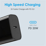 NORTHJO NOPD200601EU PD 20W USB C Enkelt Port Hurtigoplader Vægadapter