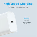 NORTHJO NOPD200601EU PD 20W USB C Enkelt Port Hurtigoplader Vægadapter