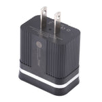 46-A2C2 20W PD + QC3.0 USB Fast Charger Type-C / USB-A Dual Port Power Adapter
