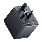 YESIDO MC24 20W Universal Adapterstik Rejsevægoplader Multifunktion Type-C+3USB-A Strømopladerkonverter