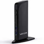 WAVLINK UG39PD1 13-in-1 USB C Docking Station Triple Monitors 4K HD Compatible for Windows / Mac OS