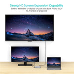 1928 11-i-1 Dockingstation Type-C til USB-C + USB2.0 + 3xUSB3.0 + SD/TF-kortlæser + 3.5mm + 4K HD + VGA + RJ45 USB Hub Adapter