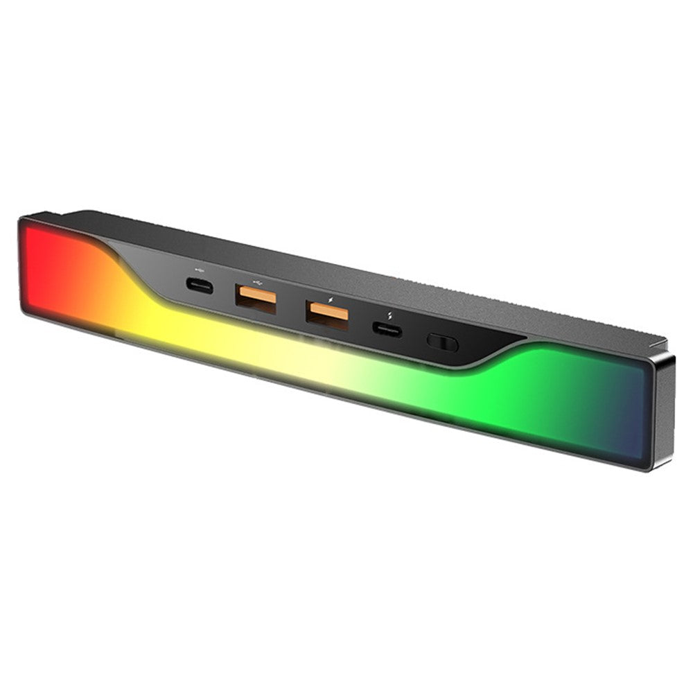 FX-TSL02 til Tesla Model 3 / Y Central Control 4-i-1 Dockingstation 2xUSB + 2xType-C USB-hub
