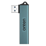 ONTEN OTN-US51 USB-A til 2xUSB 2.0 + USB3.0 Hub Højhastigheds Dataoverførsel Aluminiumlegering Adapter