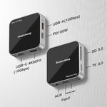 BLUEENDLESS MC801 8 in 1 4K 60Hz USB 3.2 Hub for Laptop  /  Phone PD Charging Magnetic Docking Station