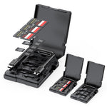 BUDI CP582B Multifunctional SD / TF Card Reader with 4 SD Slots and 8 TF Slots 5Gbps High Speed Memory Card Reader