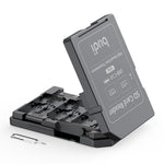 BUDI CP582B Multifunctional SD / TF Card Reader with 4 SD Slots and 8 TF Slots 5Gbps High Speed Memory Card Reader