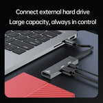 3-in-1 USB-C Hub 4K 120Hz DisplayPort + USB-A 3.0 + USB-C PD 60W Charging Adapter for Phone Tablet