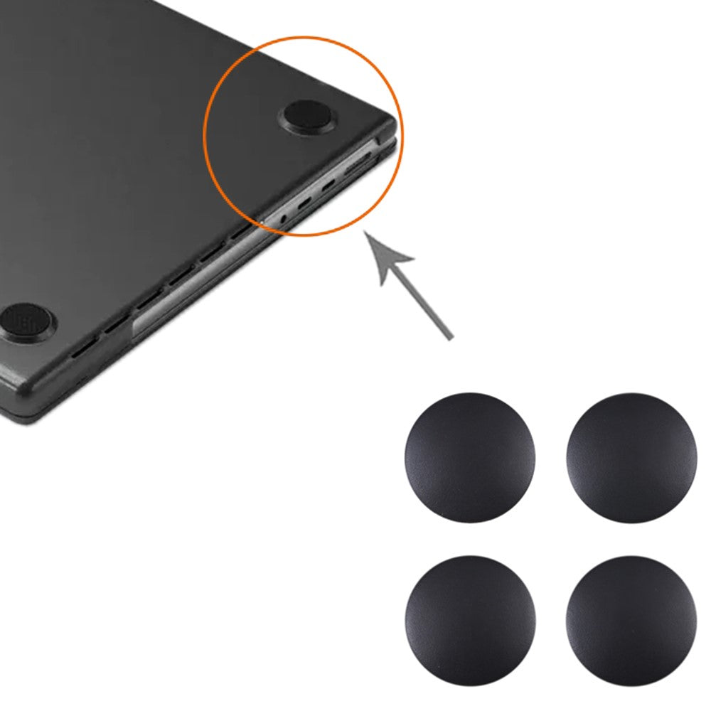 4Pcs OEM Bottom Case Rubber Feet Pad for MacBook Pro 13 inch / Pro 16 inch / Air 13 inch A2289 A2251 A2159 A2179 A2337 A2338 A2141 (Without Logo)