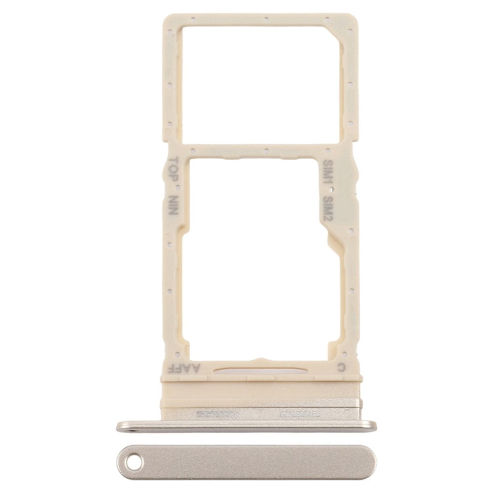 Til Samsung Galaxy A16 5G A166B OEM Dual SIM-kort + SD-kortbakkeholder udskiftningsdel (uden logo)