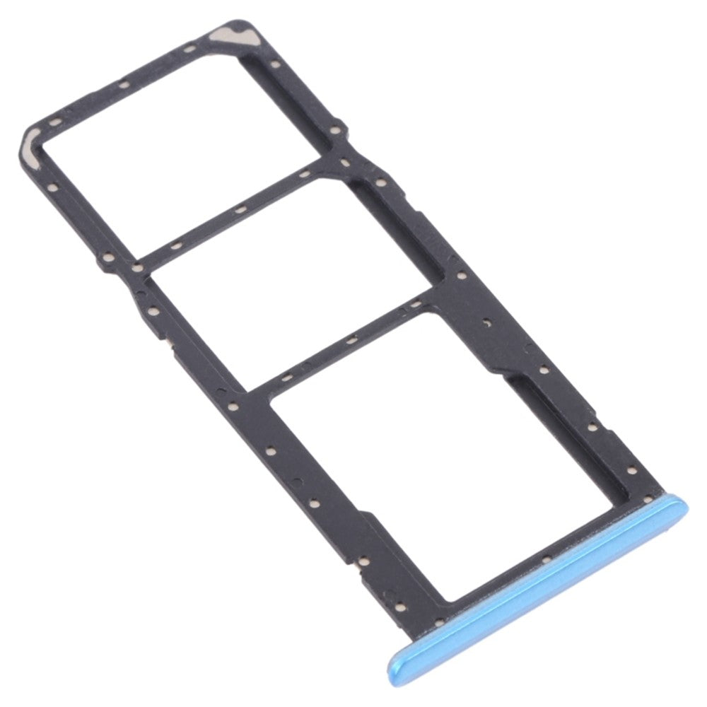 For Realme C21 RMX3201 / C21Y RMX3261 Dual SIM Cards + Single TF Card Tray Holder Replacement (without Logo)