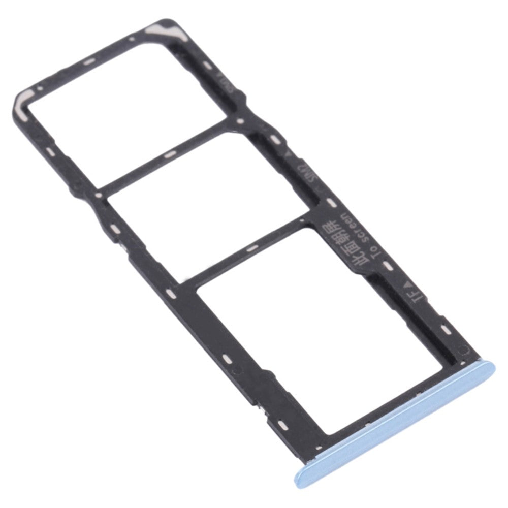 For Realme C12 RMX2189 Dual SIM Cards + Single TF Card Tray Holder Replacement (without Logo)