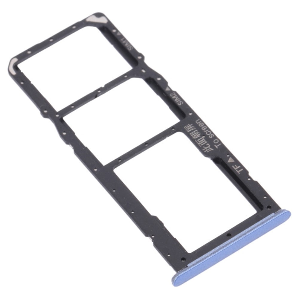 For Realme 7 5G RMX2111 Dual SIM Cards + Single TF Card Tray Holder Replacement (without Logo)