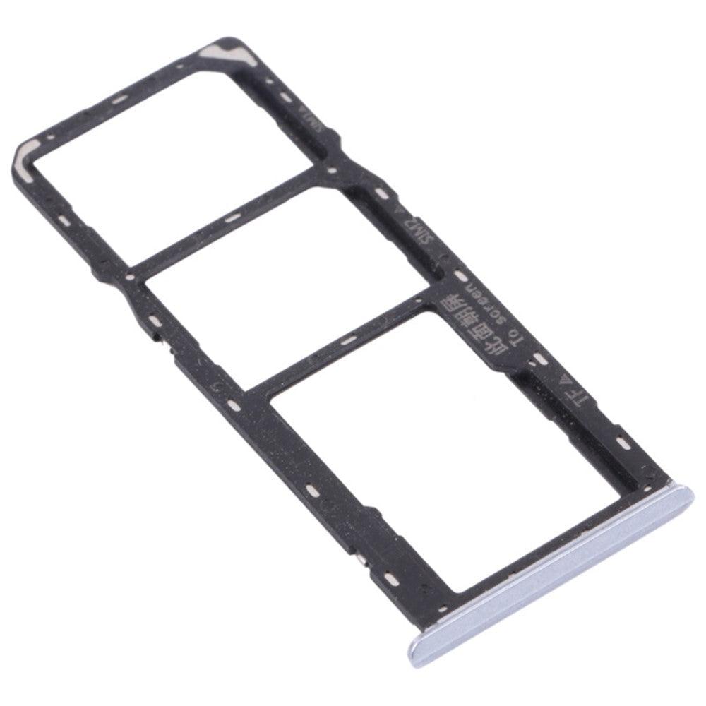 Til Realme C15 RMX2180 Dobbelt SIM-kort + Enkel TF-kortbakkeholderudskiftning (uden logo)