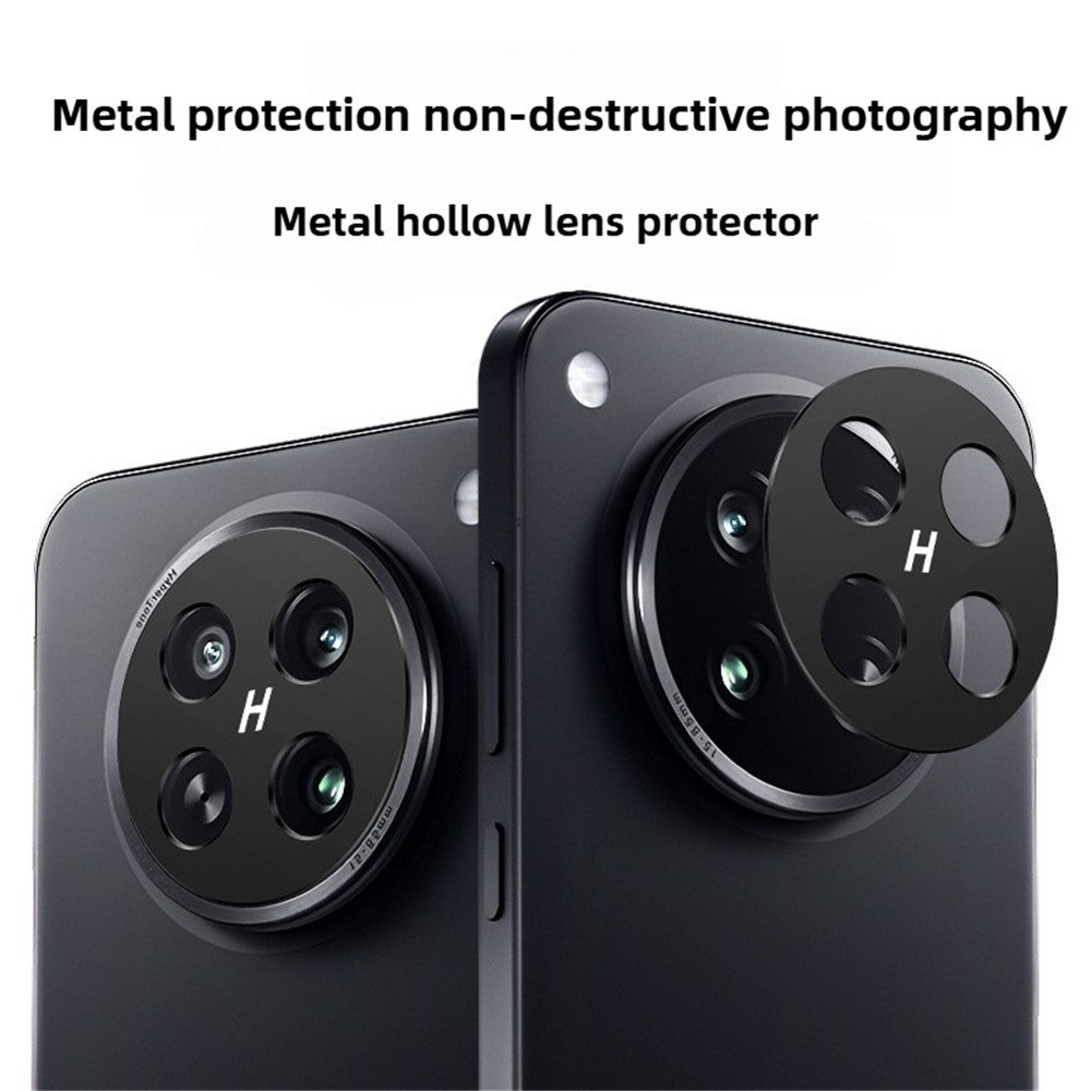 KALEBOL KLB-LPC005 För Oppo Find X8s 5G Ihåligt Linsskydd Aluminiumlegering mobilkameraskydd