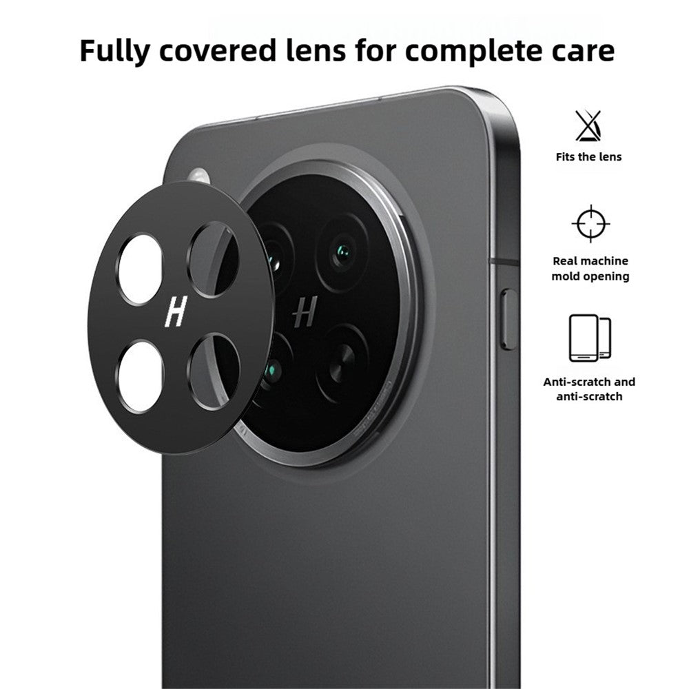 KALEBOL KLB-LPC005 För Oppo Find X8s 5G Ihåligt Linsskydd Aluminiumlegering mobilkameraskydd