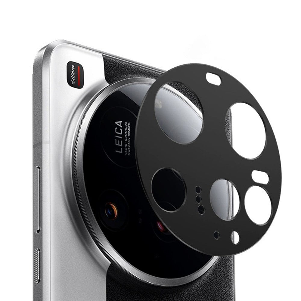 KALEBOL KLB-LPC005 För Xiaomi 15 Ultra Hollow Linsskydd Aluminiumlegering mobilkamera Bezel Skydd