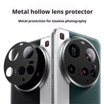 KALEBOL KLB-LPC005 För Xiaomi 15 Ultra Hollow Linsskydd Aluminiumlegering mobilkamera Bezel Skydd
